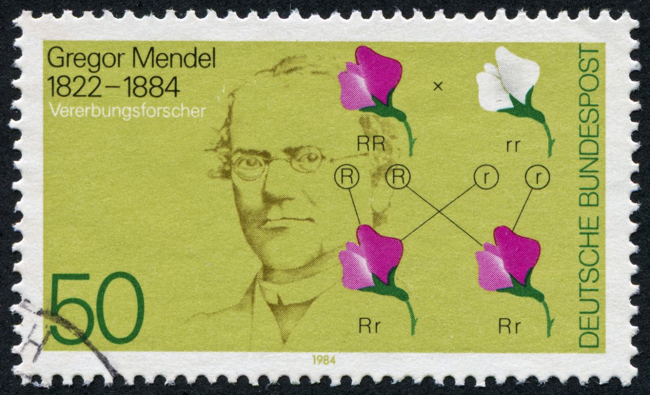 Gregor Mendel Briefmarke