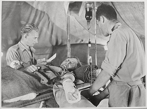 Bluttransfusion im Zweiten Weltkrieg