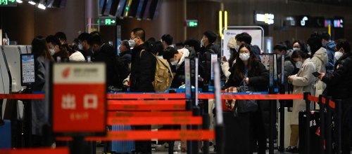 Chinesisches Neujahrsfest Flughafen