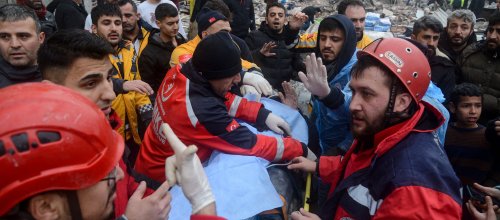 Rettungseinsatz Roter Halbmond Türkei