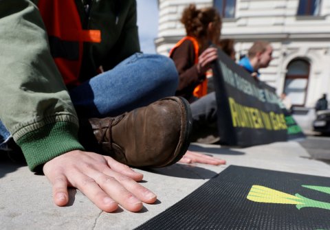 Letzte Generation Klimaprotest 