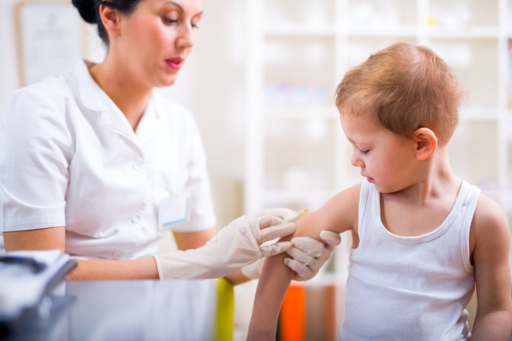 Spritze Impfung