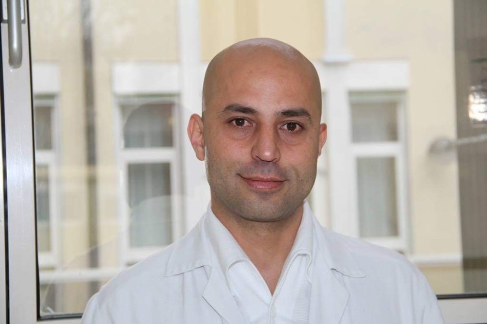 Eyad Kabalan syrischer Arzt in Spital