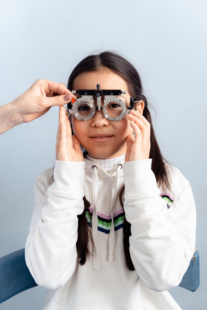 Augen Brille Augenarzt Kinder